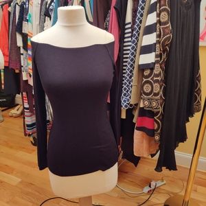 Long sleeve black shirt